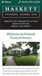 Mobile Screenshot of haskettfh.com