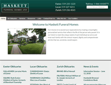 Tablet Screenshot of haskettfh.com